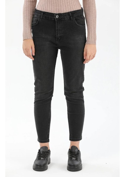 Denim Pantolon Antrasit modelleri