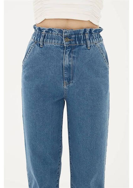 Baggy Denim Pantolon Mavi modelleri