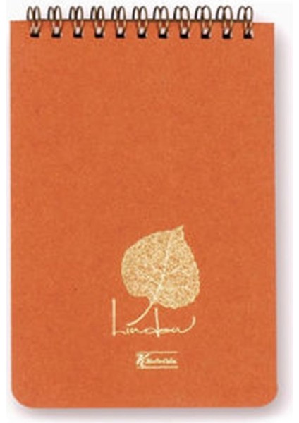 Linden 80 Yaprak A6 Kareli Ofis Not Defteri