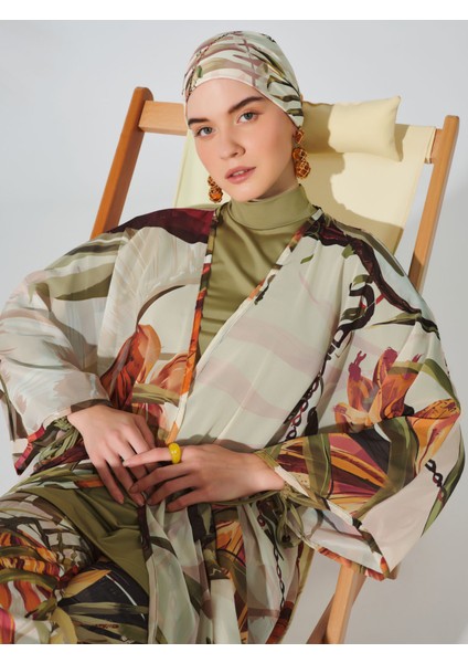 Natural Desenli Tesettür Mayo fiyatları