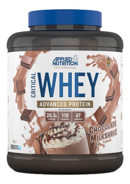 Critical Whey Protein 2000 Gr Chocolate Milkshake