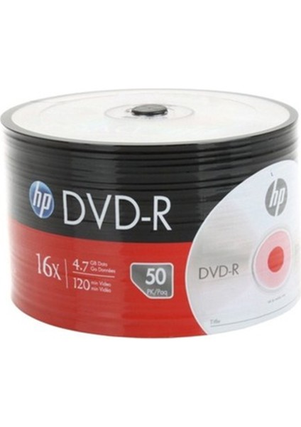 DVD-R 16X 4.7 GB - 50 Adet