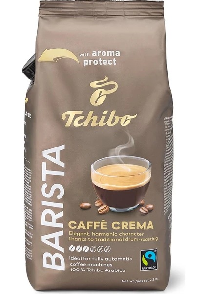 Barista Caffè Crema Çekirdek Kahve 1000 g