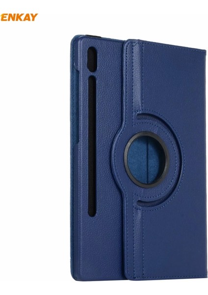 Samsung Galaxy Tab Için Enkay Pu Deri Akıllı Kılıf S7 11.0 (Dark Blue) (Yurt Dışından) modelleri
