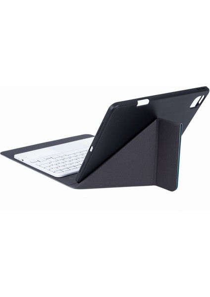 Klavye + IPAD 10.2 2020 ve 2019 / Pro 10.5 Inç (Pembe Mavi) (Yurt Dışından)