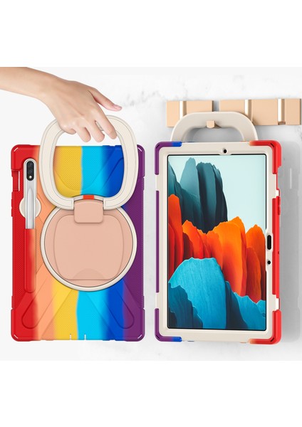Samsung Galaxy Tab S7 T870 / T875 Kılıfı Için (Colorful Red) (Yurt Dışından) fırsatları