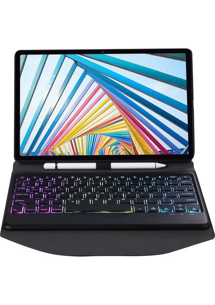 Klavye + Lenovo M10 Için Kılıf Plus 10.3 Inç TB-X606 (Siyah + Siyah) (Yurt Dışından) modelleri