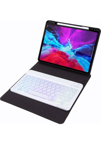 Klavye + IPAD 9.7 2018 ve 2017 Için Kılıf (Gökkuşağı) (Yurt Dışından)