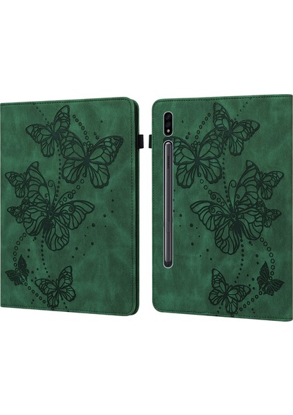 Samsung Galaxy Tab S7 T870 / T875 / T876B Için Tablet Kılıfı (Green) (Yurt Dışından)