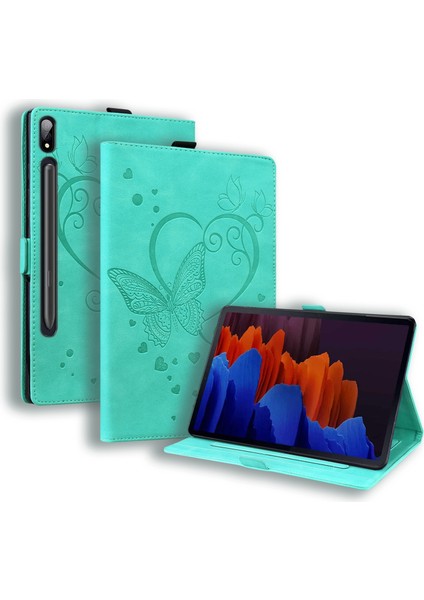 Samsung Galaxy Tab S7 T870 SM-T875 SM-T876B Dava (Green) (Yurt Dışından)