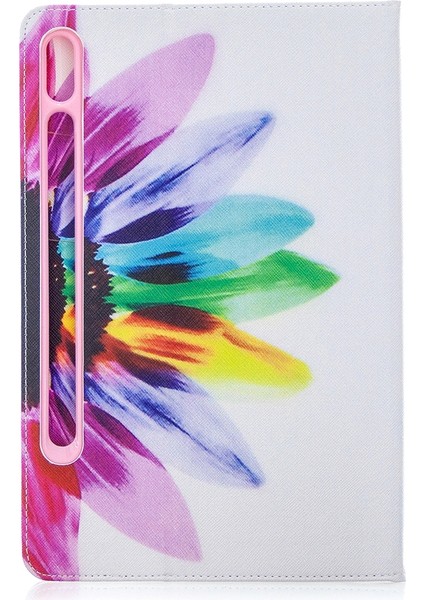 Samsung Galaxy Tab S7 T870 Deri Kılıf Için (Sunflower) (Yurt Dışından) modelleri