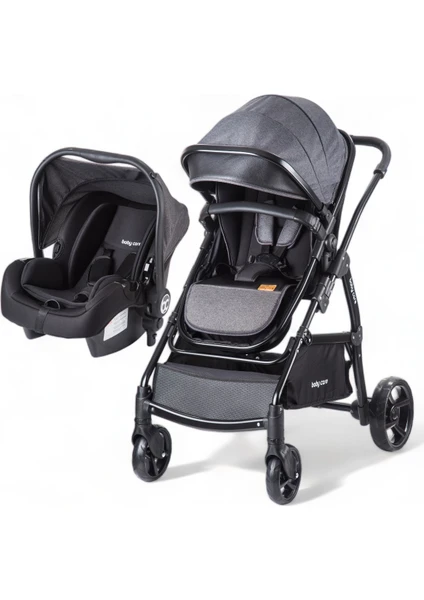 Baby Care BC 315 - Safari Pro Travel Sistem Bebek Arabası ( Siyah )