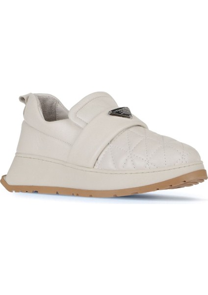 Bej Deri Kadın Sneakers 01WA7400301 fiyatları