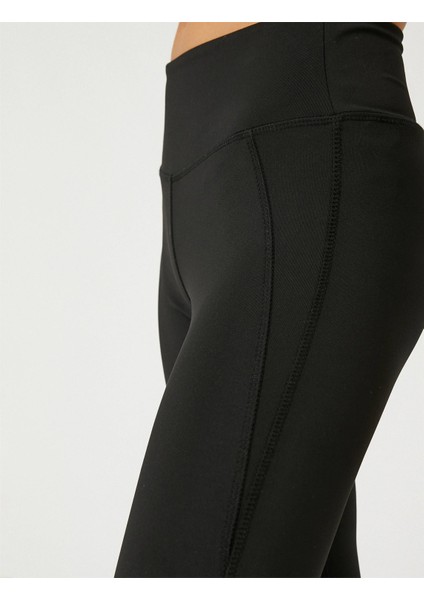 3Sak40028Nk 999 Siyah Kadın Elastan Jersey Tayt indirimleri