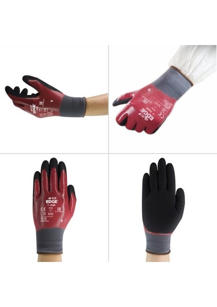 48-919 Edge Nitril Yag Dirençli Is Eldiveni - No 9(10 Ad) fiyatları