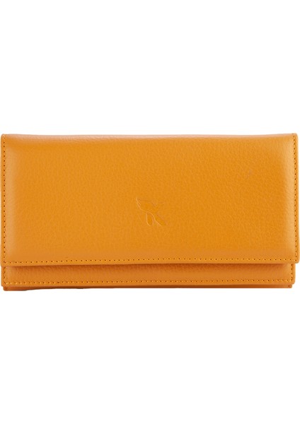 Kadın Portföy Cüzdanı Hardal BC411-05