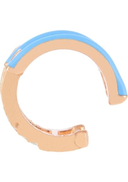 925 Ayar Gümüş Mine Detaylı Kıkırdak Küpe modelleri