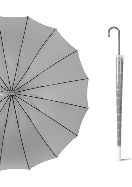 Şemsiye Düz Şemsiye Güneşlik Uzun Saplı Otomatik Şemsiye (Yurt Dışından)