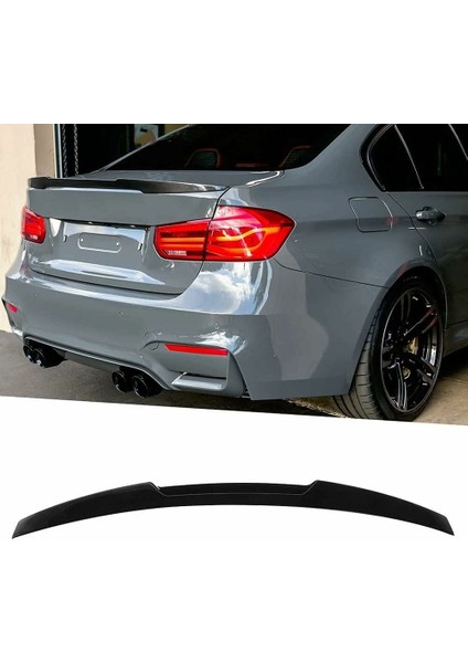 Bmw F30 M4 Boyalı Spoiler 2012+ Sonrası (Pianoblack)