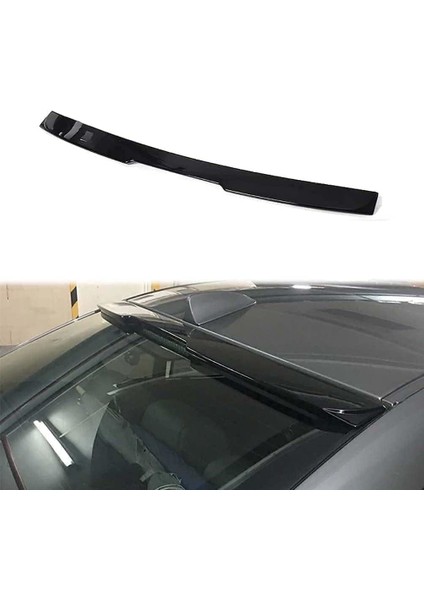 Bmw E60 M4 Cam Üstü Spoiler 2003-2009 Arası (Pianoblack)