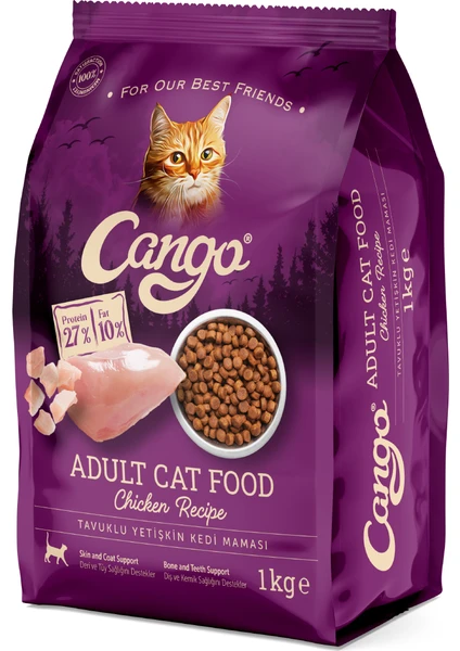 Yetişkin Kedi  Maması Tavuklu 1 kg