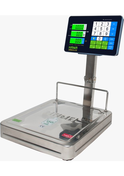 Aırbus-Lcd Hesaplamalı Katlanır Boyun Elektronik Terazi Su Geçirmez Tuş Takımı