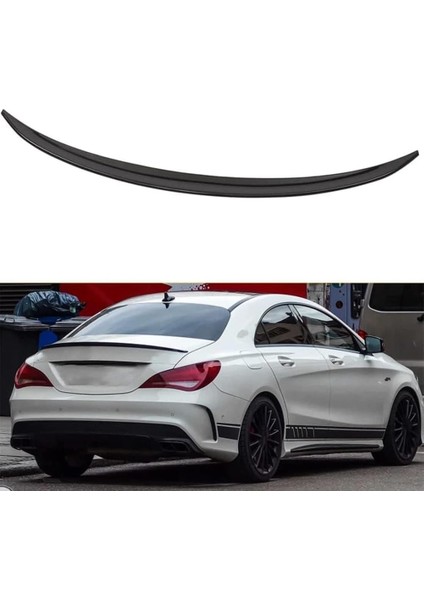 Mercedes Cla W117 Boyalı Spoiler 2013-2019 Arası Modeller (Pianoblack)