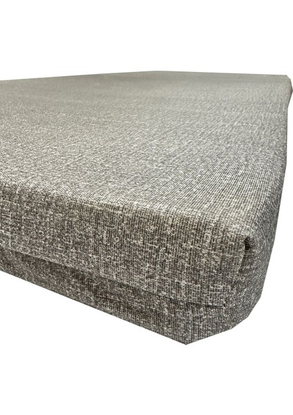 Tek Kişilik Sünger Yatak Karavan Kamp Çadır Yatağı 70 x 180 x 6 Cm-Gri