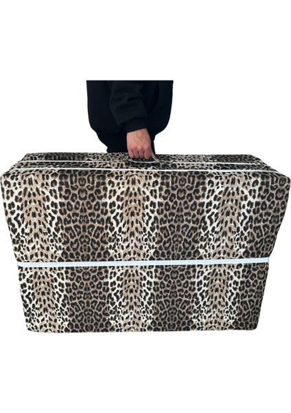 Katlanır Yer Yatağı ve Tek Kişilik Sünger Katlanır Minder Yatak 90X190X10 Cm-Leopar modelleri