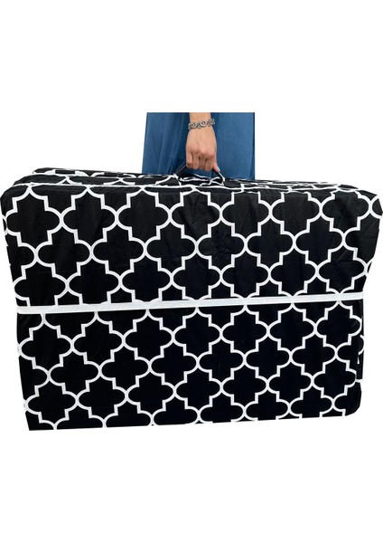 Katlanır Yer Yatağı Tek Kişilik Sünger Minder Yatak 90X190X10 cm Kalın Sünger-Karaçatı