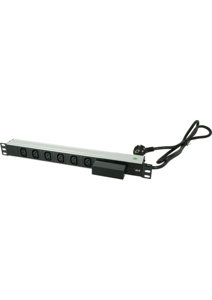 1u 19 8XC13 Soket Tipi 16A Devre Kesicili 3x2,5mm2 1,5m Pdu