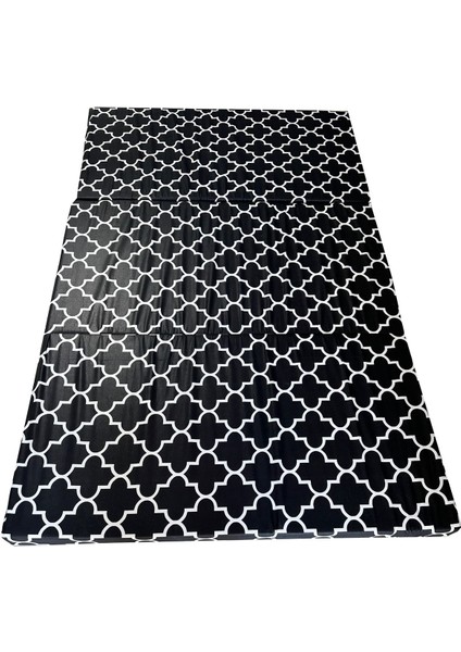 Şark Köşesi Minderi Büyük Ölçü Katlanır Sünger Yatak 120X195X8 Cm-Büyük Karaçatı-Çift Kişilik Yatak
