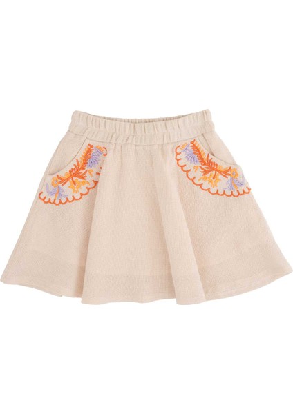 Kız Çocuk Nakışlı Etek fiyatları