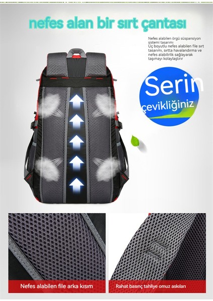 Ai Chao Açık Dağcılık Sırt Çantası Rahat Seyahat Sırt Çantası (Yurt Dışından) modelleri