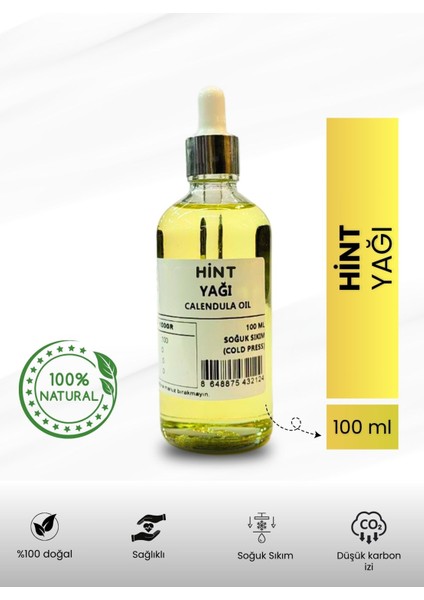 Hint Yağı -100 ml Özel Kutuda
