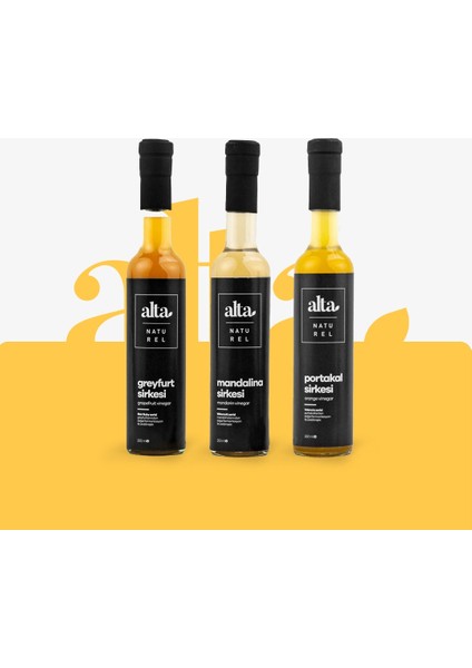 Küçük Sirke Paketi (3X250ML)