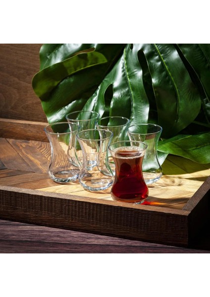 Demet 6 Parça Çay Bardağı