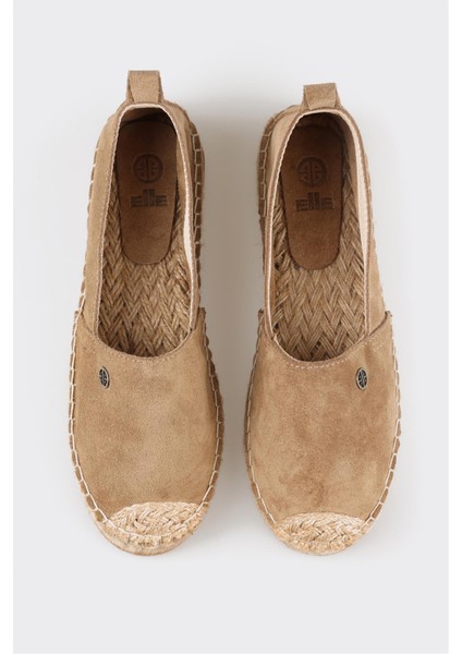 Naturel Deri Kadın Espadril fırsatları