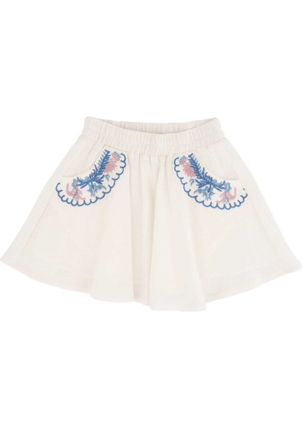 Kız Çocuk Nakışlı Etek fiyatları