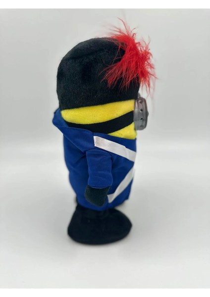 Mj Toys Minion Dans Eden Yürüyen Kollarını Oynatan Müzikli Peluş Oyuncak Minions Figürü