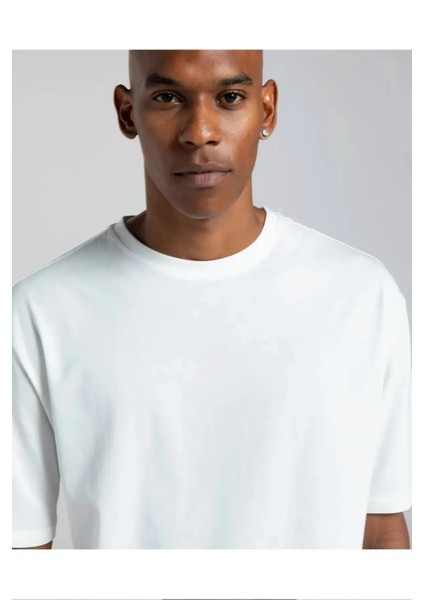 Tshirt Oversize Unisex Pamuklu Bisiklet Yaka fiyatları