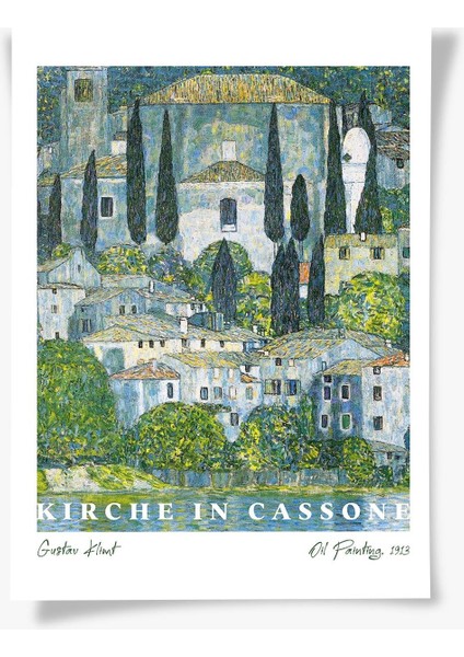 Oda Products Kirche In Cassone Poster