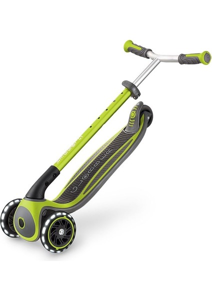 Master Işıklı Katlanabilir Scooter - Yeşil