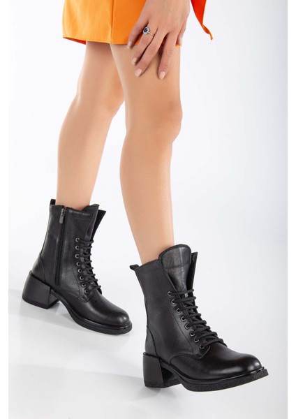 Kadın Klasik Topuklu Bot Deri fiyatları