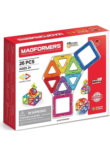 Mıknatıslı Basic Set - 26 Parça