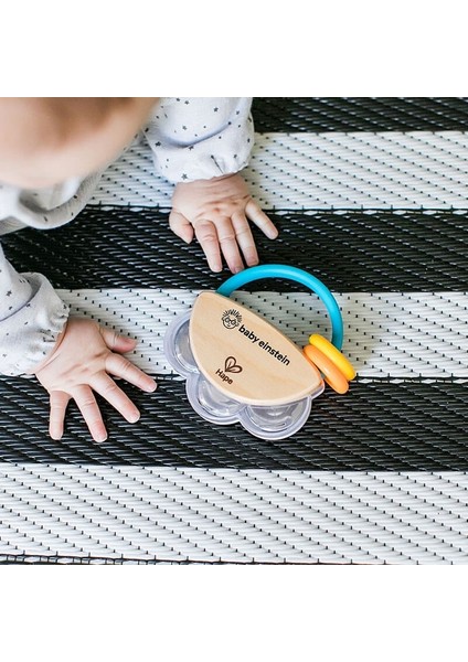 Baby Einstein Tiny Tambourine Oyuncak Ahşap Tef