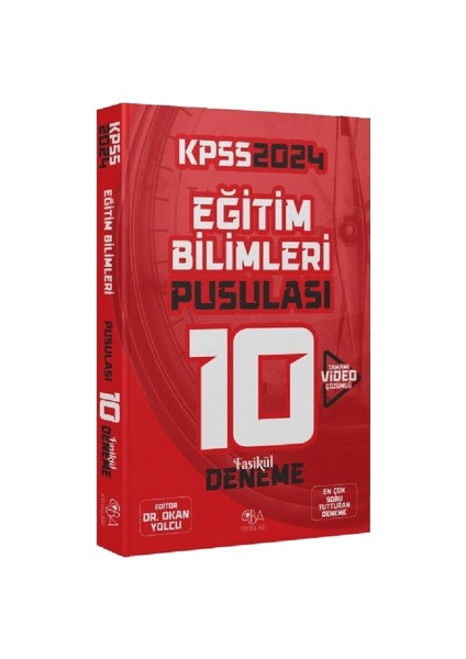 2024 KPSS Eğitim Bilimleri 10 Deneme Video Çözümlü