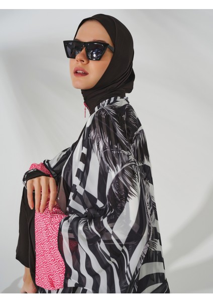 Flamingo Desenli Pareo