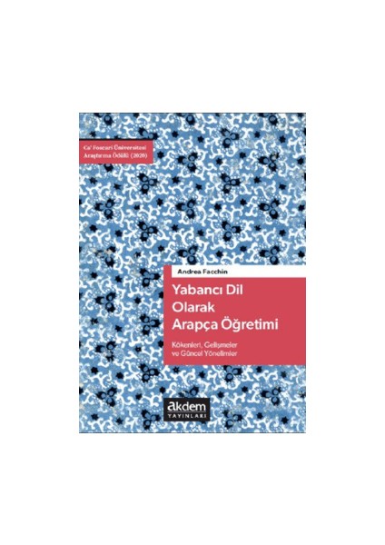 Yabancı Dil Olarak Arapça Öğretimi