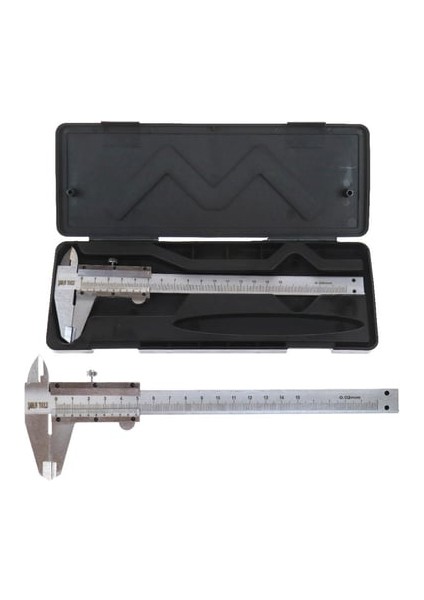 ŞAHİNTOOLS Şahin Tools Mekanik Kumpas 150- 0,02 mm Paslanmaz Hassas Ölçüm ŞHT-020